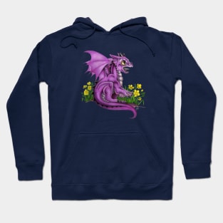 Adorable Baby Purple Dragon Hoodie